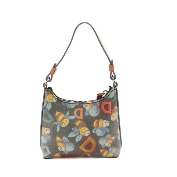 Dooney & Bourke Vintage D & Bee Micro Mini Bag - Picture 1 of 7